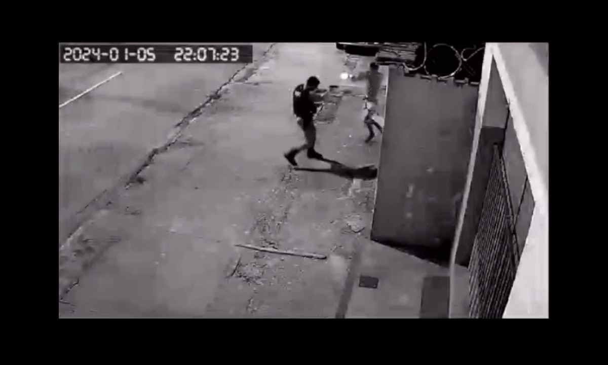 Sargento Roger Dias foi baleado em 5 de janeiro -  (crédito: Reprodu&ccedil;&atilde;o/YouTube)