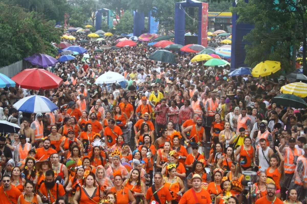 Carnaval BH 2024: polícia registra um baixo número de furtos no Ensaio Geral