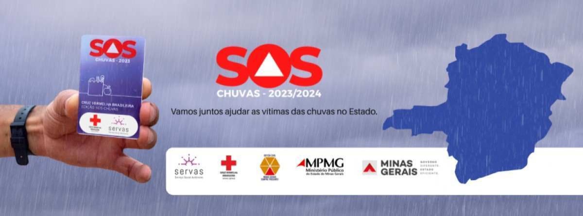 Campanha 'SOS Chuvas' arrecada doações para famílias atingidas em Minas