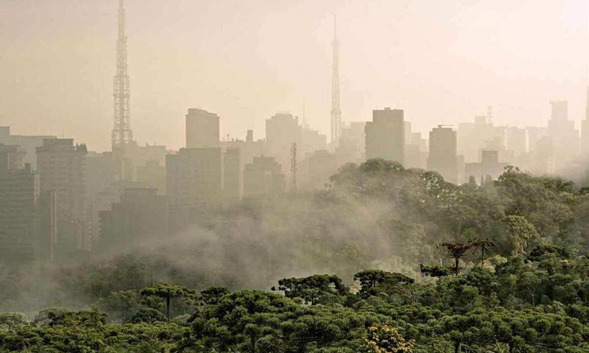 Em imagem  de "Utopia", a natureza se sobressai. Intenção é causar desconforto ao espectador
 -  (crédito: Lucas Lenci/Divulgação)