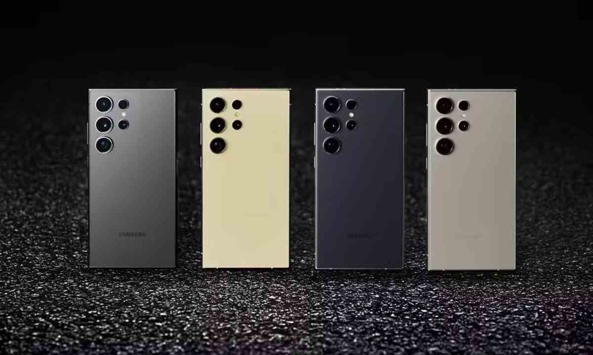 A linha abrange os modelos S24, S24 Plus e o S24 Ultra. -  (crédito: Samsung/Divulgação)