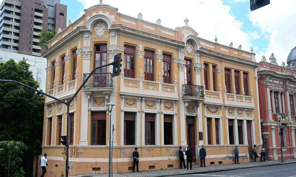 O Palacete Solar Narbona, que integra o Circuito Liberdade, foi cedido pelo governo do estado ao tribunal por cinco anos -  (crédito: Leandro Couri/EM/D.A Press)