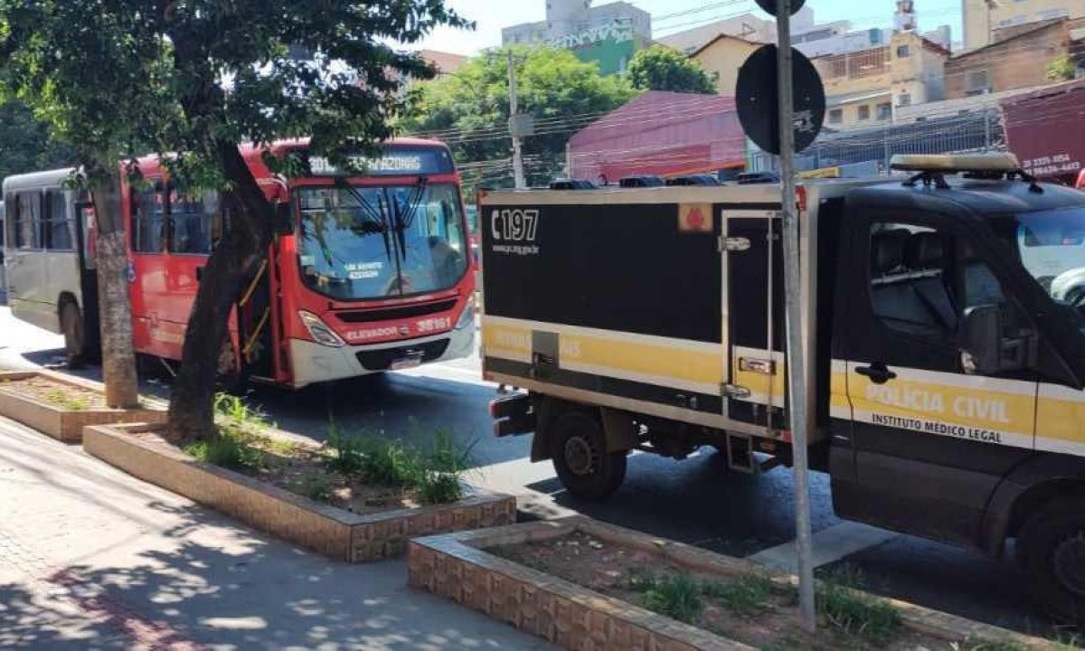 Ônibus envolvido no incidente faz parte da frota metropolitana -  (crédito: Jair Amaral/EM/D.A. Press)