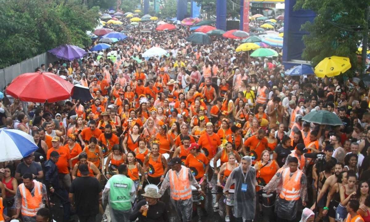 Primeiro dia oficial de Carnaval terá 25 blocos de rua -  (crédito: Marcos Vieira /EM/DA. Press)