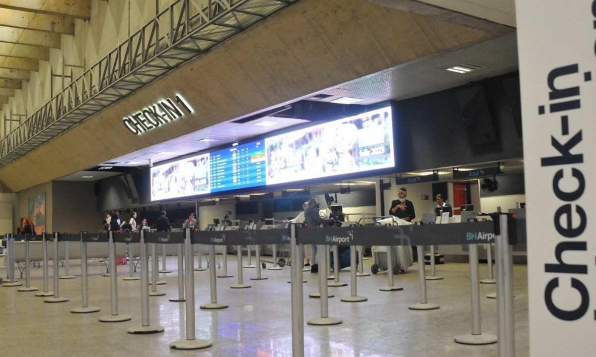 Procon Assembleia e outras entidades visitam Aeroporto de Confins nesta quarta -  (crédito: Gladyston Rodrigues /EM)