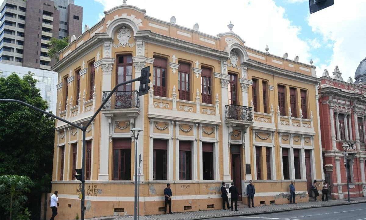 Solar Narbona, que integra o conjunto da Praça da Liberdade, vai sediar três unidades do TRF-6 -  (crédito: Credito:Leandro Couri/EM/D.A. Press)