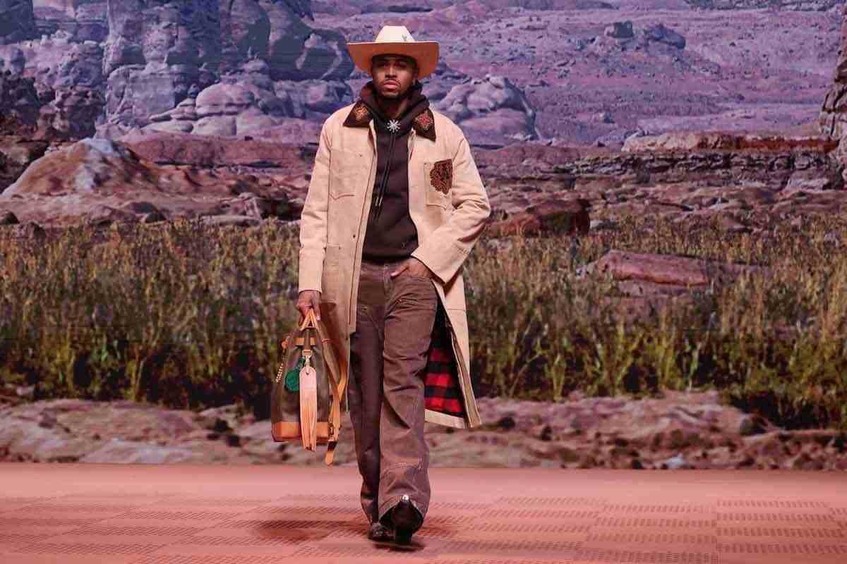 Clima 'agroluxo' dá o tom à nova coleção masculina da Louis Vuitton