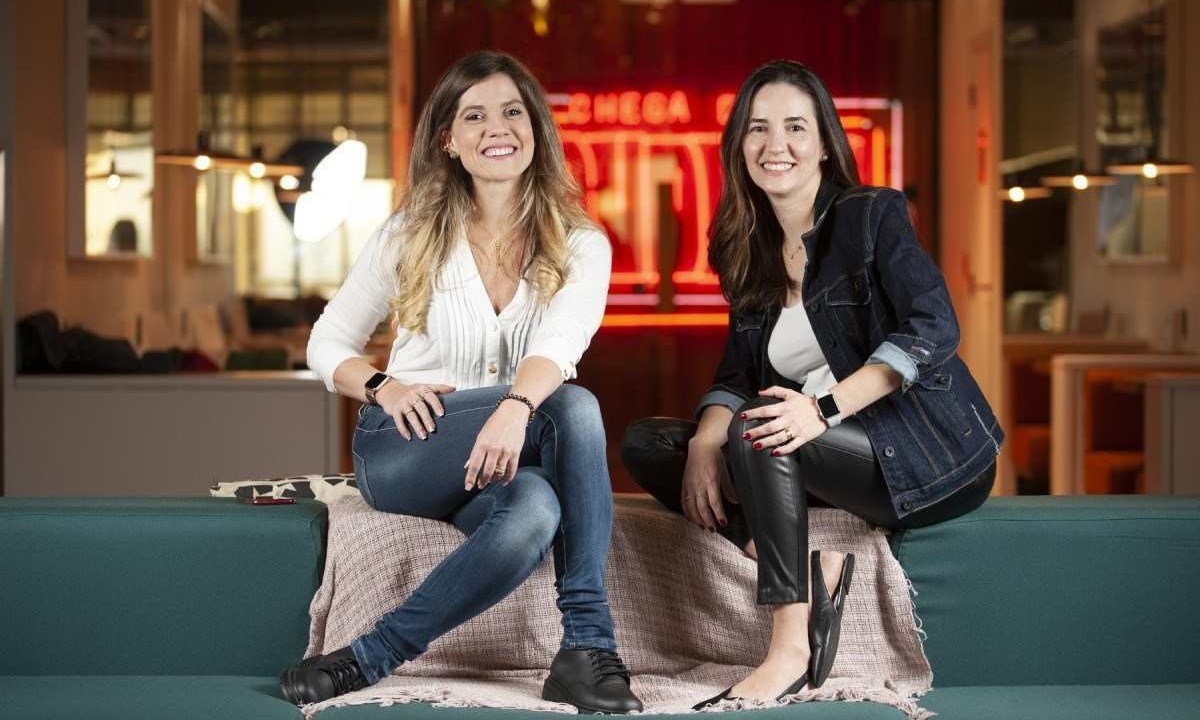 Márcia Cunha e Carla Moussali são fundadoras da Plenapausa, femtech focada em soluções para a menopausa -  (crédito: Divulgação)