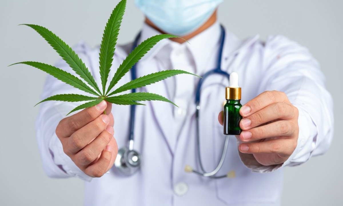 A administração da Cannabis para tratamentos pode ocorrer de variadas formas, em formato de óleo, pasta, spray nasal e também por inalação por meio da vaporização da planta -  (crédito:  jcomp/Freepik)