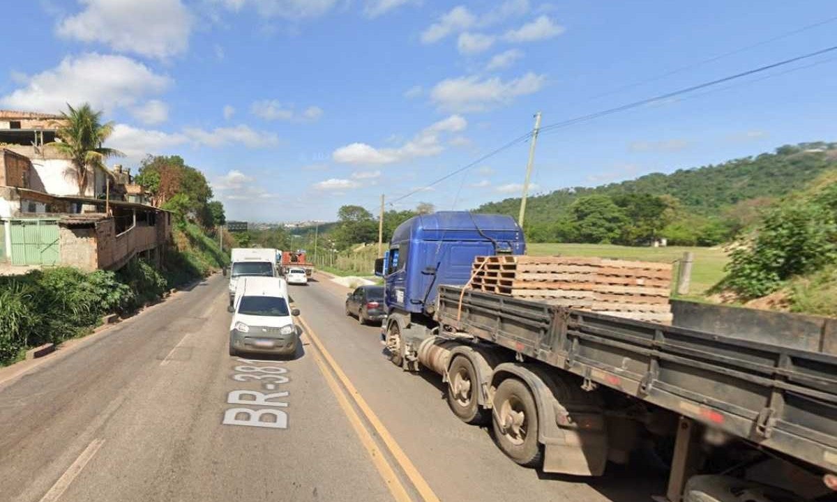 Anel Rodoviário, Km 459, na altura do Bairro Dom Silvério, onde aconteceu o atropelamento  -  (crédito: Google Street View)