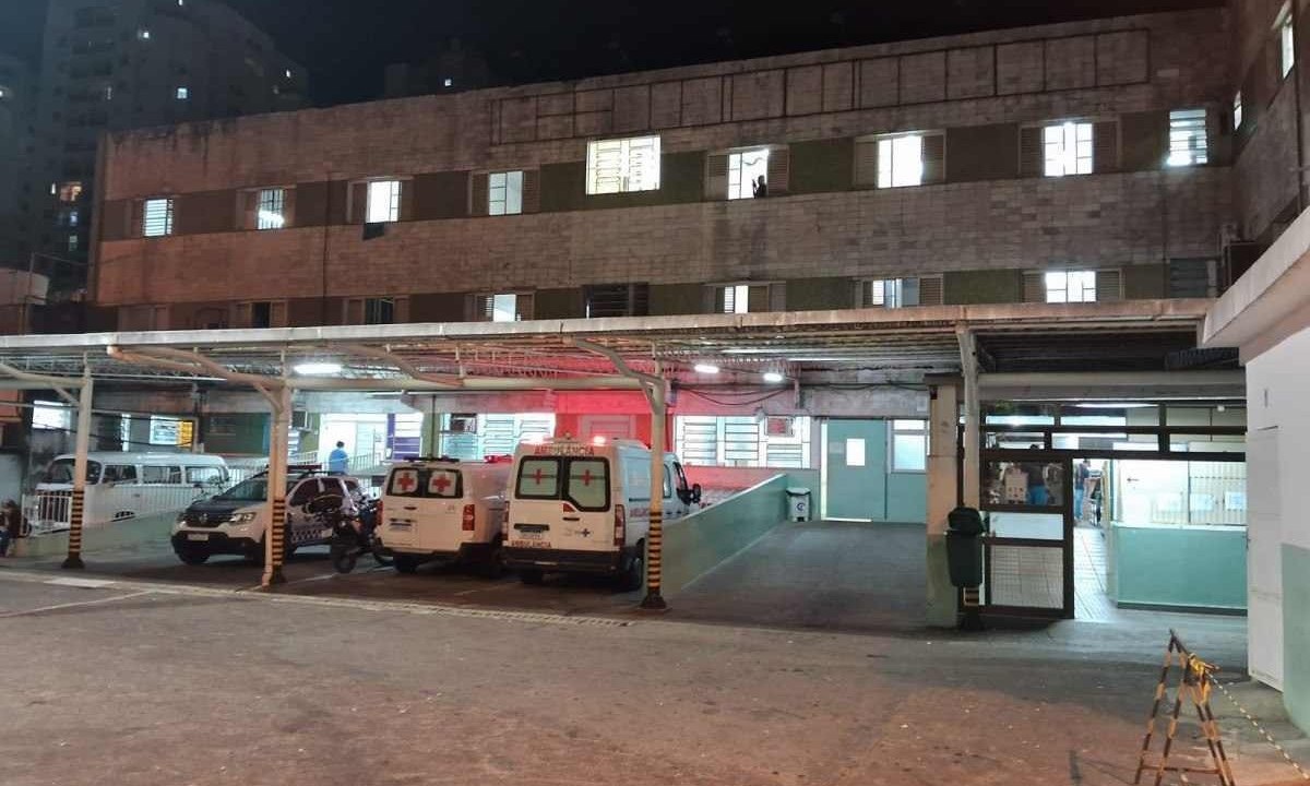 Motorista estranhou o fato da criança estar sonolenta e a levou ao Hospital de Pronto Socorro Dr. Mozart Teixeira -  (crédito: Bruno Luis Barros/EM/DA. Press)