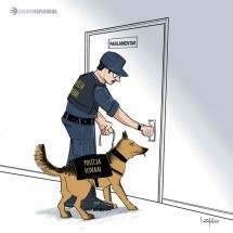 Parlamentares bolsonaristas temem Lesa Pátria - @izanio_charges
