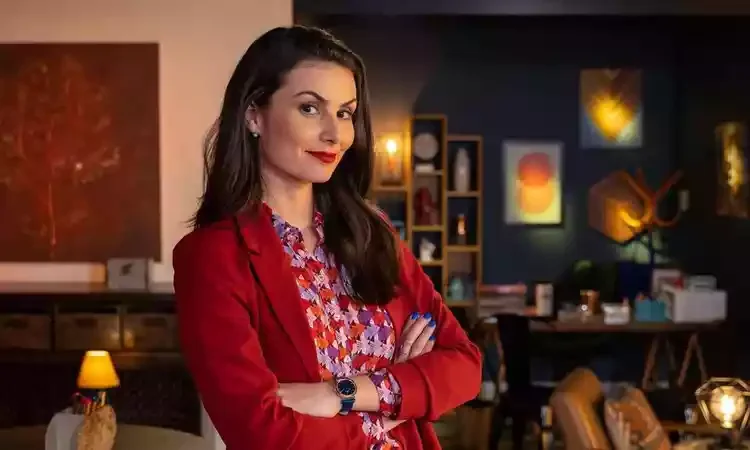 Nath Arcuri é fundadora do canal no YouTube Me Poupe e tida como pioneira neste tipo de consultoria na internet -  (crédito: Ricardo Carvalheiro / Endemol Shine Brasil)