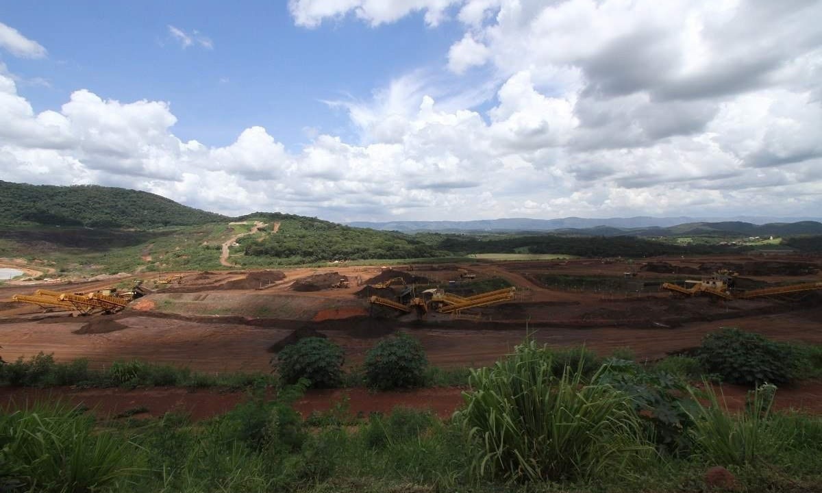 Há cinco anos, o rompimento da barragem B1, na Mina Córrego do Feijão, provocou o avanço da lama tóxica, destruindo vidas, projetos, casas e propriedades -  (crédito: Edesio Ferreira/EM/D.A Press)