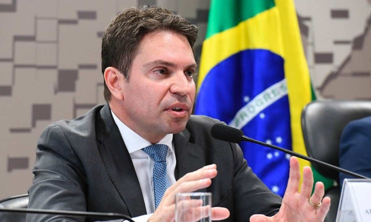 Ramagem foi nomeado por Bolsonaro para o comando da Abin e se elegeu deputado federal em 2022 com apoio da base do ex-presidente -  (crédito: Marcos Oliveira/Agencia Senado)