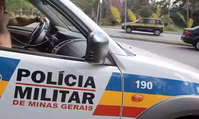 Casal assaltante foi preso pela Polícia Militar -  (crédito: Polícia Militar/Divulgação)