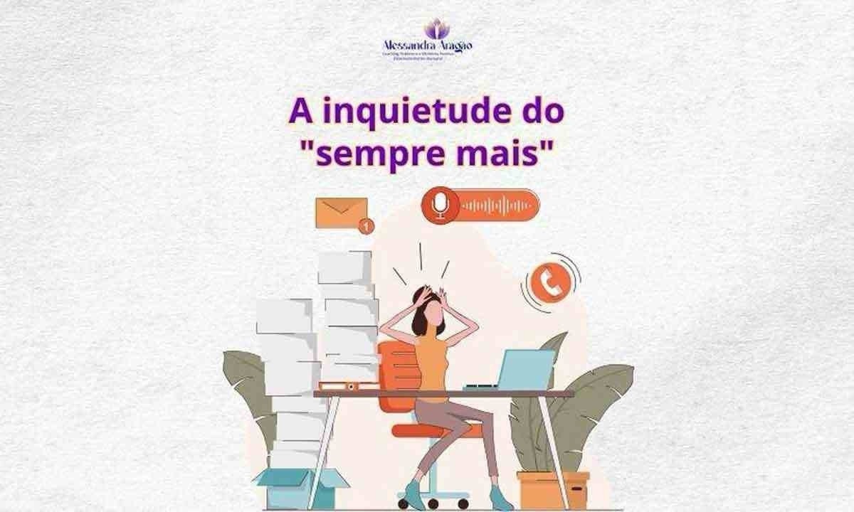 As redes sociais exercem um papel significativo na rotineira busca insaciável pelo sempre mais -  (crédito: em)