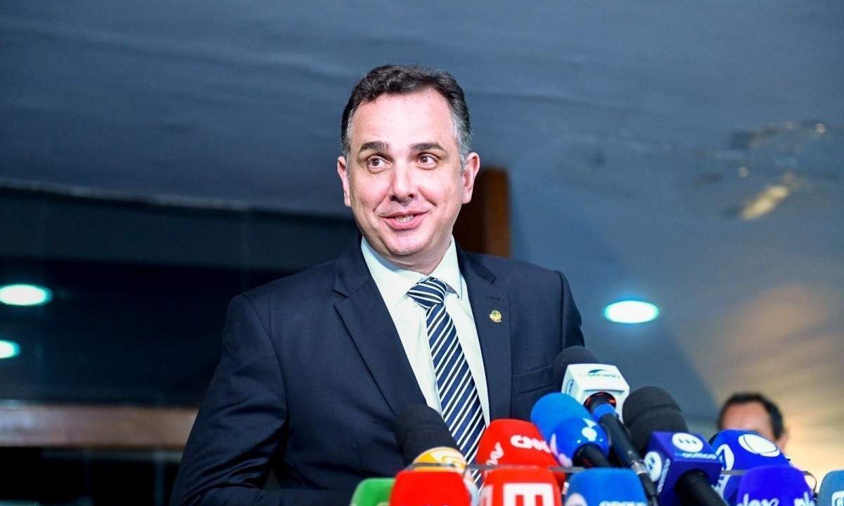 Presidente do Congresso, Rodrigo Pacheco (PSD-MG) foi criticado Valdemar -  (crédito: Roque de S&aacute;/Ag&ecirc;ncia Senado)
