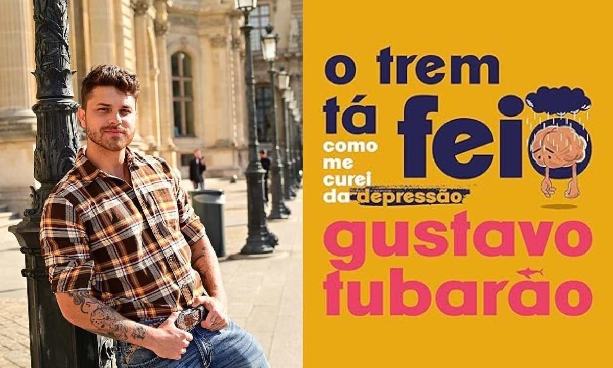 O mineiro tem a intenção contar a sua experiência com a depressão e, assim, ajudar mais pessoas -  (crédito: Redes sociais/Divulgação)