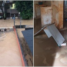 Cidades do Vale do Rio Doce sofrem com fortes chuvas desde fim de semana - Defesa Civil de Conselheiro Pena / Divulgação