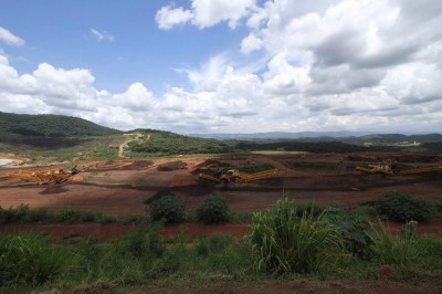 Há cinco anos, o rompimento da barragem B1, na Mina Córrego do Feijão, provocou o avanço da lama tóxica, destruindo vidas, projetos, casas e propriedades -  (crédito: Edesio Ferreira/EM/D.A Press)