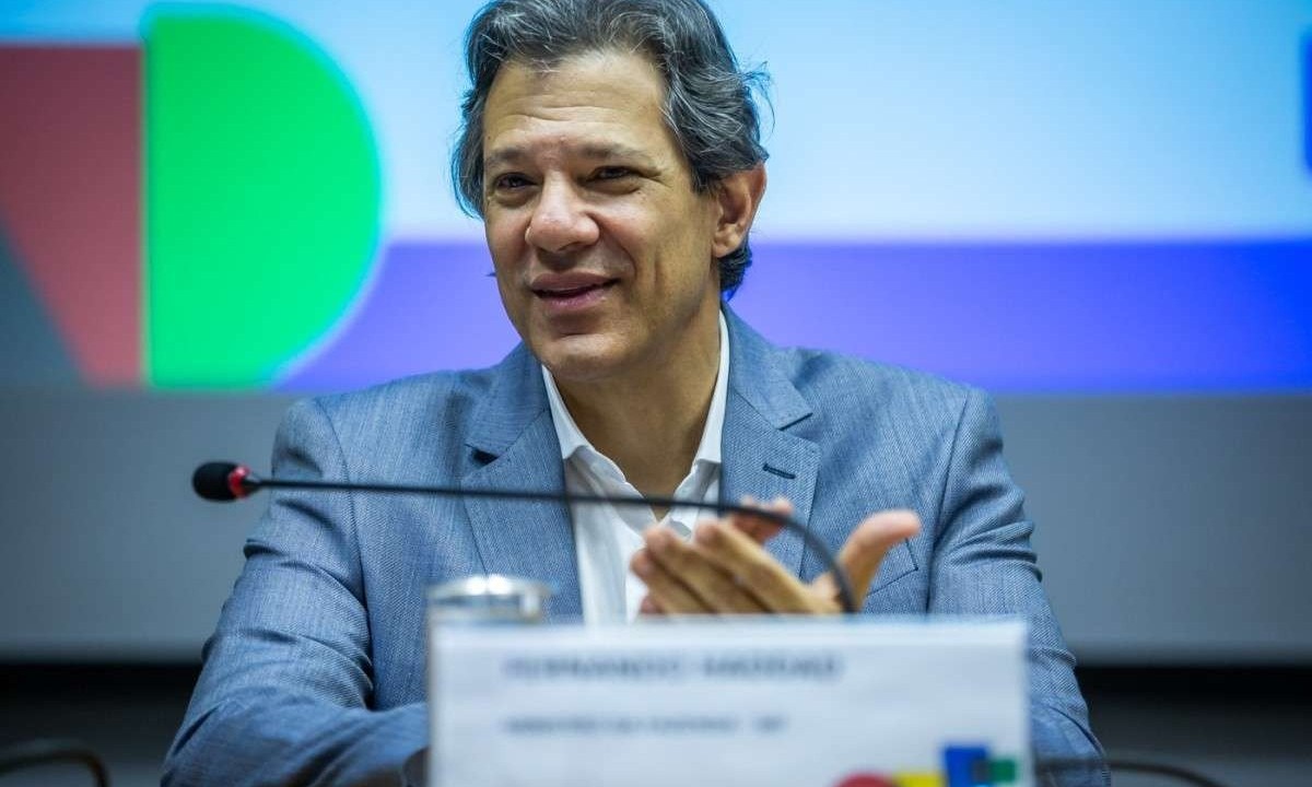 Ministro Fernando Haddad se queixa da forma como o novo pacote industrial foi anunciado pelo governo -  (crédito: Diogo Zacarias/Ministério da Fazenda)