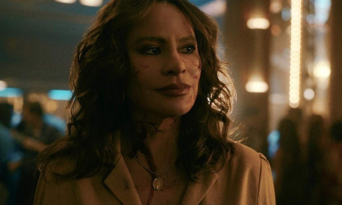 Atriz Sofía Vergara, colombiana como Griselda, diz que foi desafiador interpretar a Rainha do Tráfico -  (crédito: Netflix/divulgação)