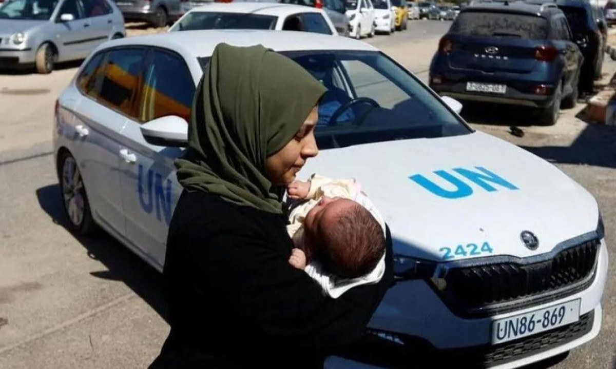 Agência da ONU dá assistência humanitária a palestinos -  (crédito: Reuters)