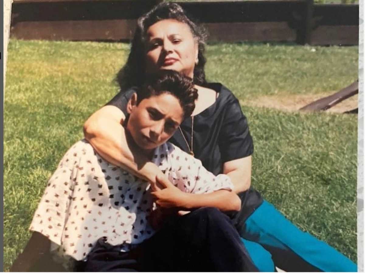 A verdadeira Griselda Blanco com o filho, Michael Corleone Blanco