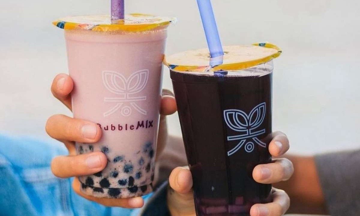 Franquia Bubble Mix oferece mais de 25 sabores de Bubble Tea  -  (crédito: Reprodução/Bubble Mix)