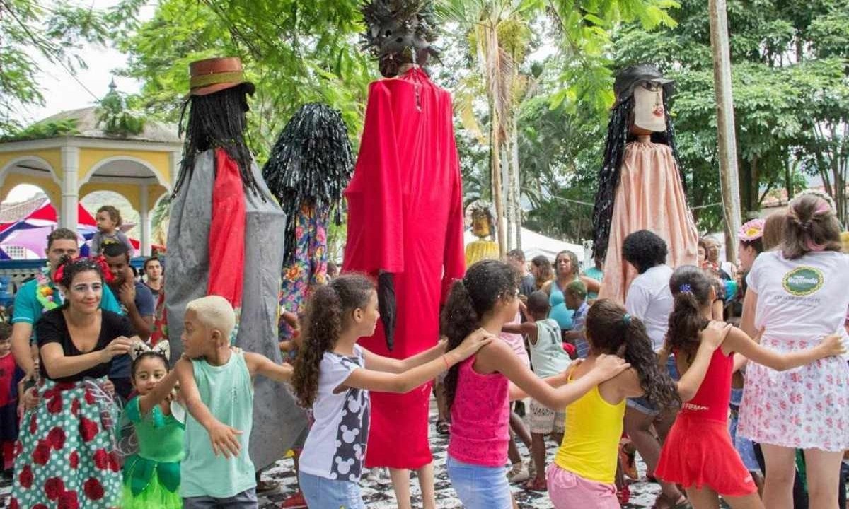 Carnaval pretende resgatar tradições da cidade histórica e atrair foliões de todas as idades para uma visão divertida sobre as lendas folclóricas -  (crédito: Divulgação/Arquivo pessoal)