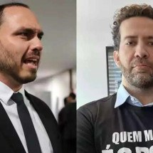 Janones sobre Carlos Bolsonaro estar em Angra: 'Foi descartar algo no mar?' - Redes Sociais/Reprodução