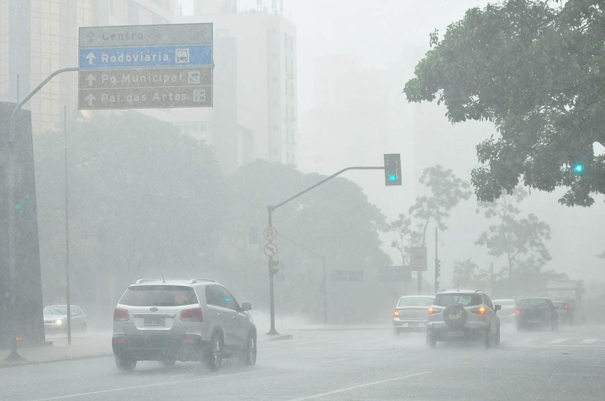 MG: 621 municípios estão em alerta de chuvas intensas