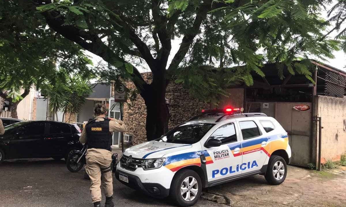 concessionária de carros furtada na Pampulha -  (crédito: Edesio Ferreira/EM/D.A Press)