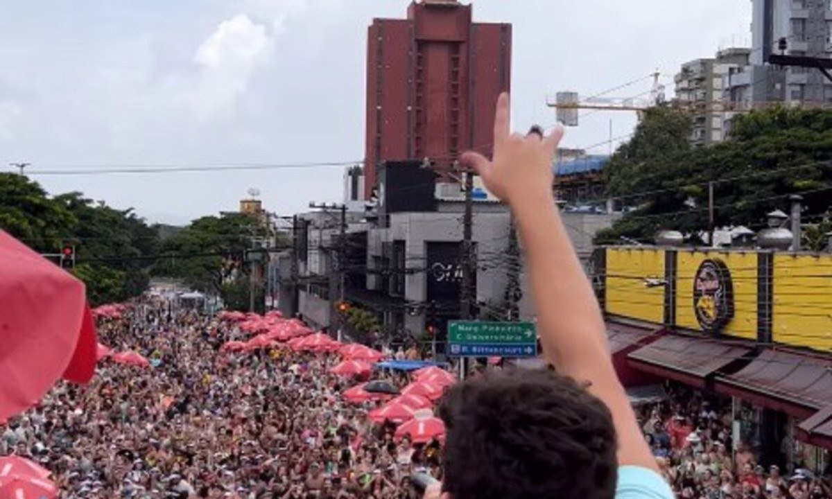 Carnaval em São Paulo
       -  (crédito:  Instagram/Reprodução)