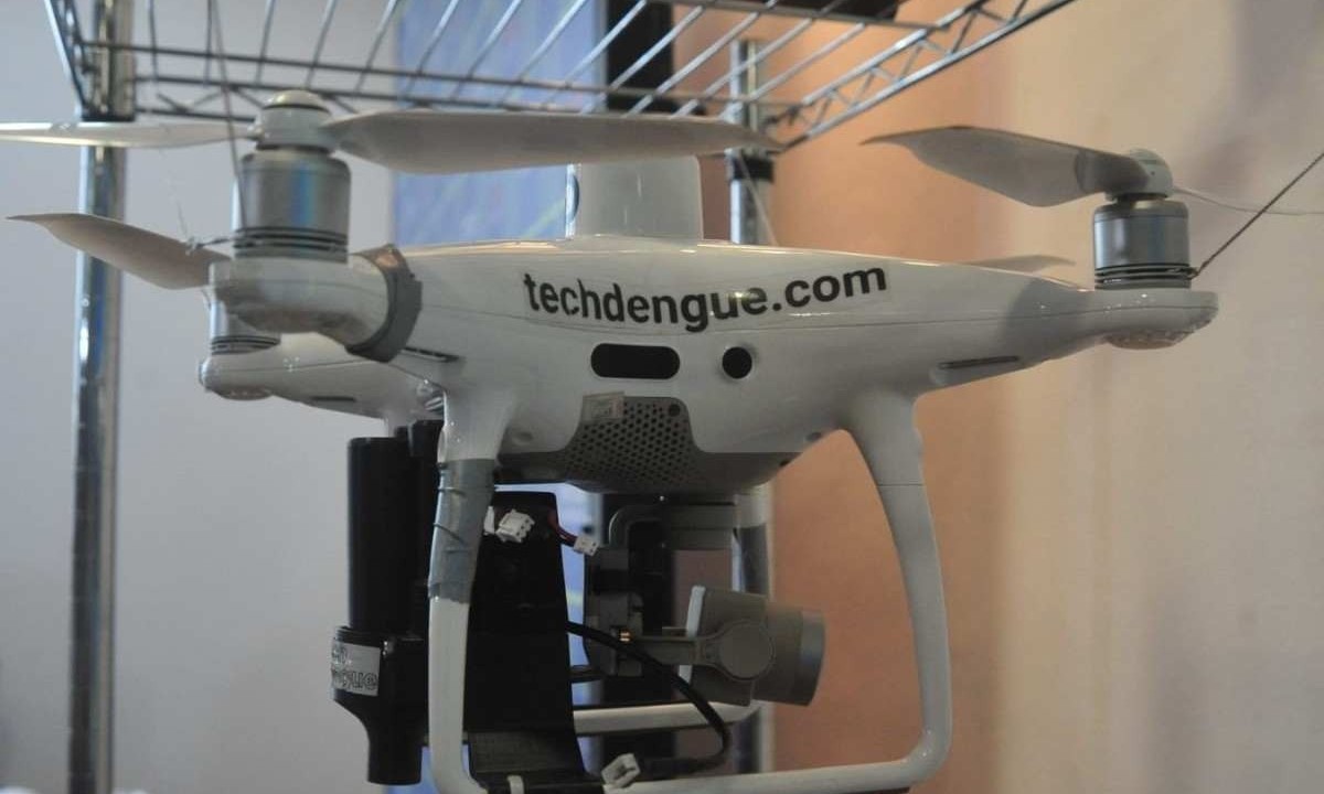 As ações incluem uso de drones e monitoramento de câmeras Olho Vivo -  (crédito: Alexandre Guzanshe/ EM/ D.A Press)