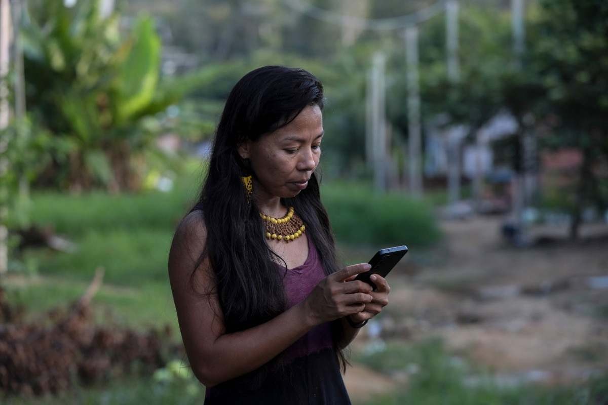 Aplicativo permite que indígenas enviem mensagens em seus idiomas