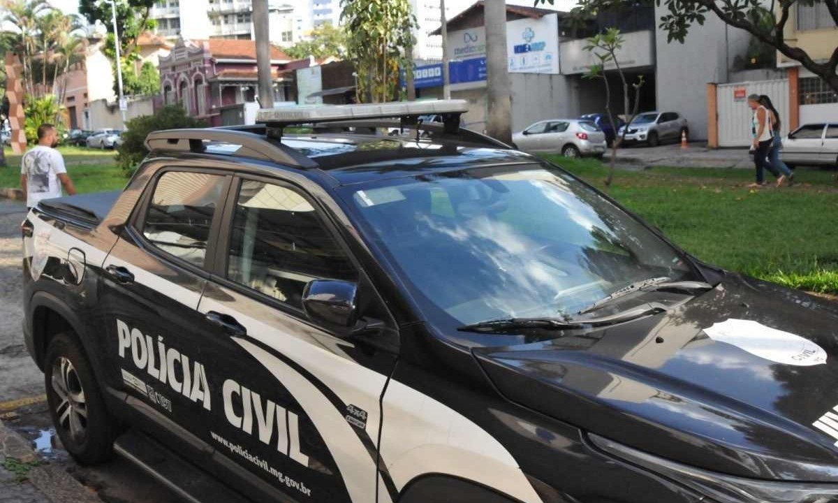 Homem é preso em Santa Luzia pelo crime de extorsão -  (crédito: Gladyson Rodrigues/EM/DA.Press)