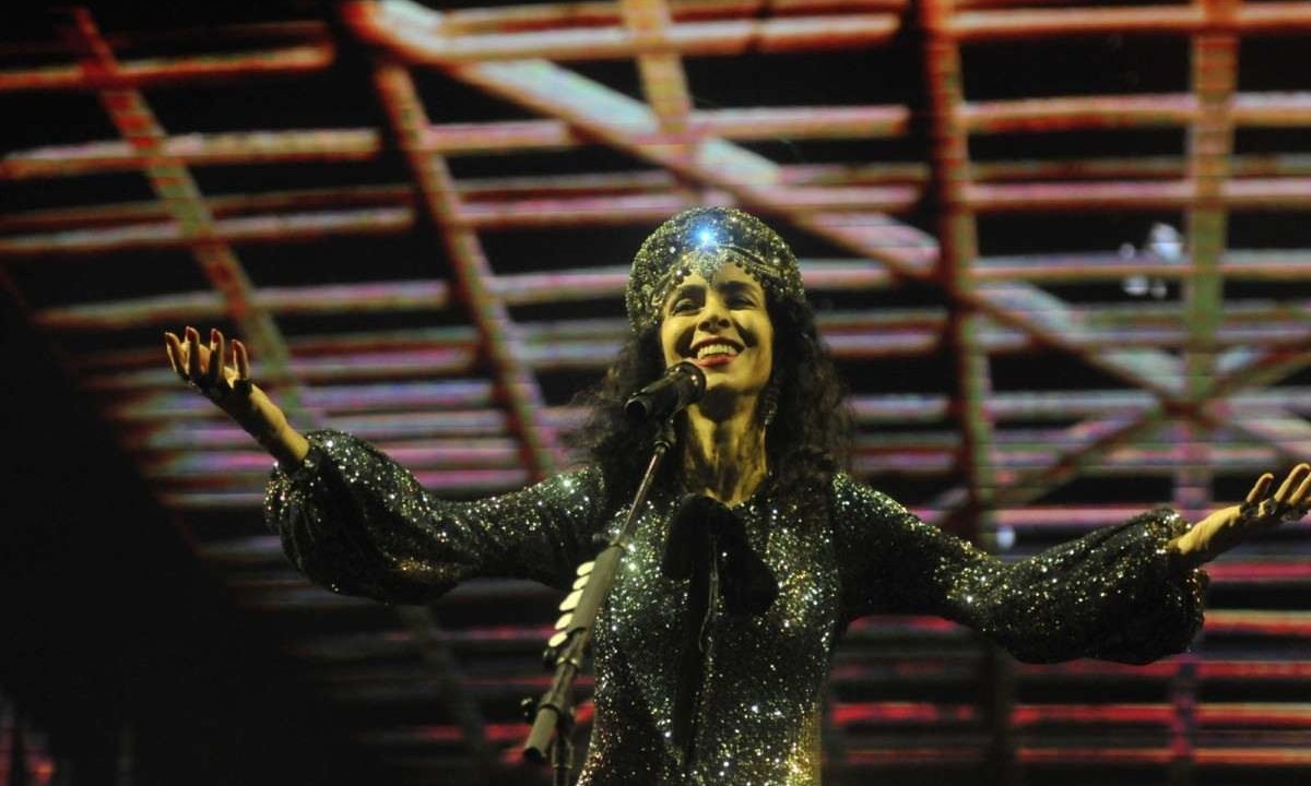 A cantora Marisa Monte - (crédito: Tulio Santos/EM/D.A.Press) A cantora Marisa Monte - (crédito: Tulio Santos/EM/D.A.Press)