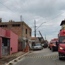 Dois trabalhadores morrem eletrocutados em obra no interior de Minas - Corpo de Bombeiros/Divulgação