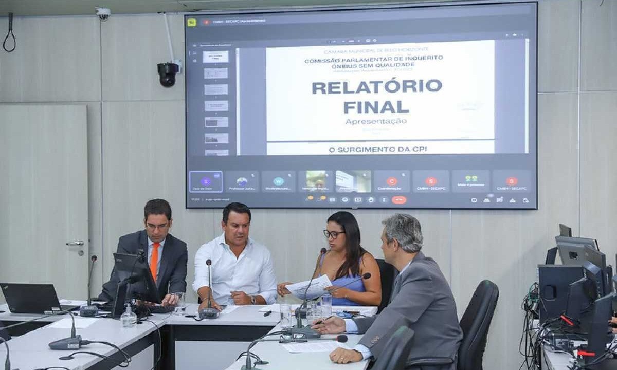 Relatório da CPI foi aprovado por unanimidade -  (crédito: Bernardo Dias/CMBH)