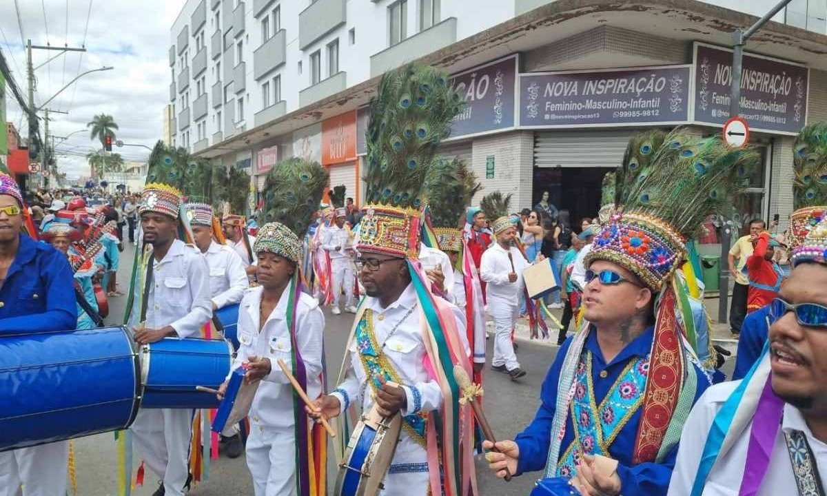Festas de Agosto de Montes Claros, no Norte de Minas, serão homenageadas em desfile de escola de samba no Carnaval carioca -  (crédito: Luiz Ribeiro/EM/D.A.Press)