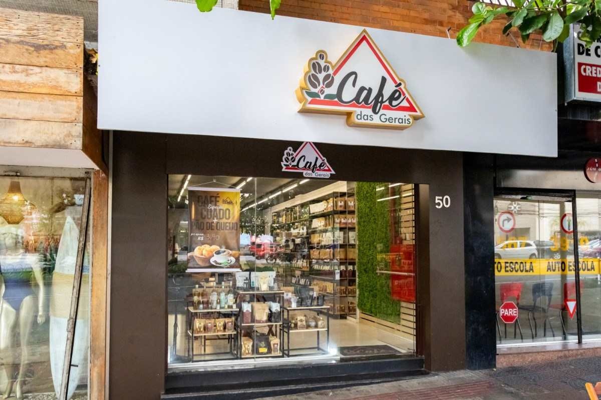 Diferentemente das três lojas no Mercado, o novo Café das Gerais na Savassi é focado no serviço de cafeteria