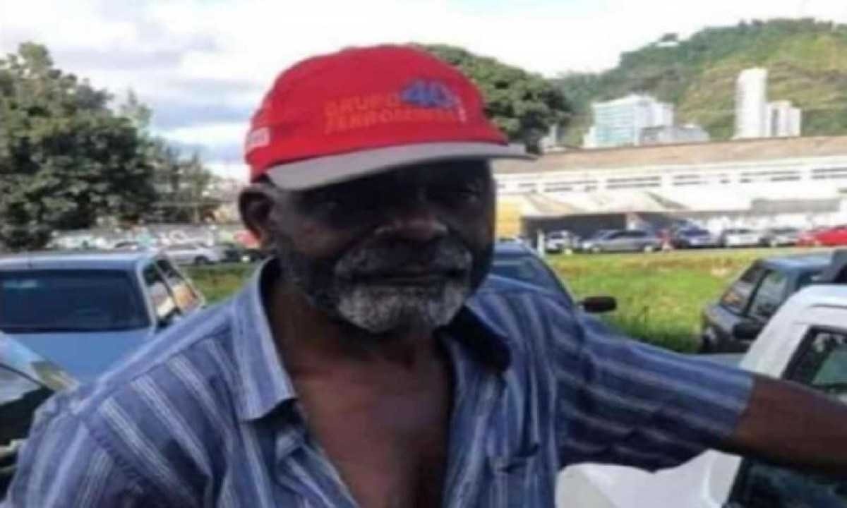 Jurandir Rosa, de 66 anos, foi morto enquanto descarregava caminhão para trabalhar na feira da Avenida Brasil, em Juiz de Fora -  (crédito: Reprodução/Redes Sociais)