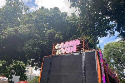 CarnaKvsh no Carnaval 2024 de BH -  (crédito: Clara Mariz/EM/D.A.Press)