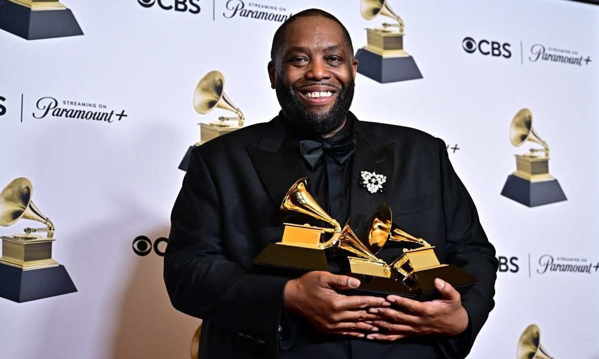 Killer Mike no Grammy 2024 -  (crédito: FREDERIC J. BROWN / AFP)