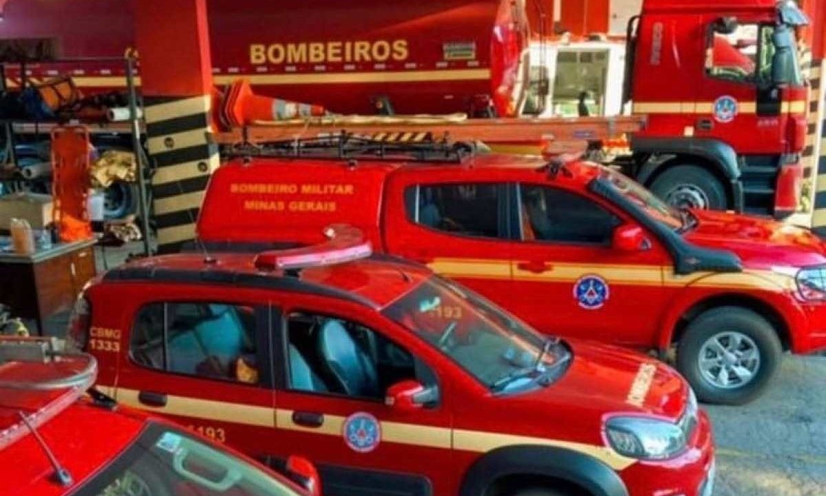 Viaturas do Corpo de Bombeiros -  (crédito: Reprodução)