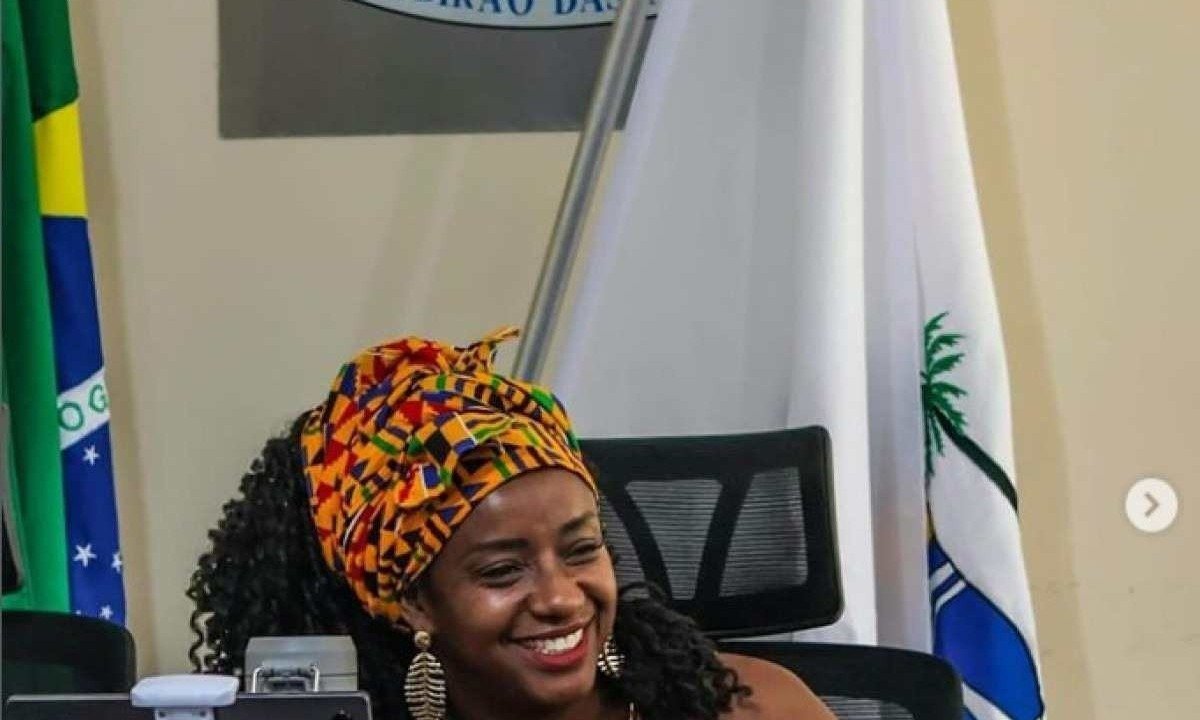 Deputada estadual Andr&eacute;ia de Jesus &eacute; pr&eacute;-candidata &agrave; Prefeita de Ribeir&atilde;o das Neves -  (crédito: Instagram/Reprodu&ccedil;&atilde;o)