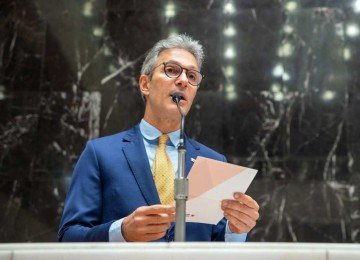 Governador Romeu Zema &eacute; aprovado por 62% dos mineiros -  (crédito: Luiz Santana/Divulga&ccedil;&atilde;o)