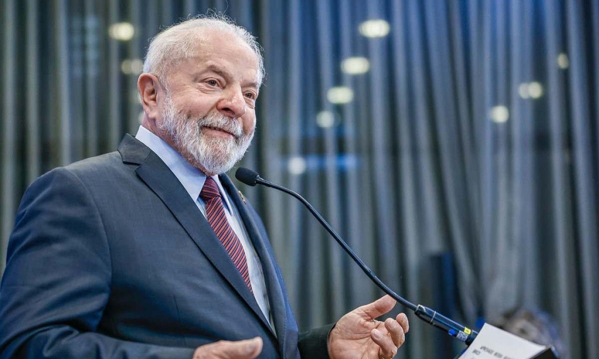 Presidente da República, Luiz Inácio Lula da Silva, durante coletiva de imprensa -  (crédito: Flickr)